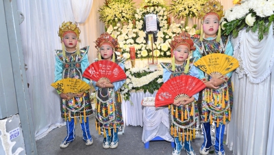 NGHI THỨC 4 CÔ ĐÀO – VẺ ĐẸP TRANG NGHIÊM TRONG TANG LỄ 