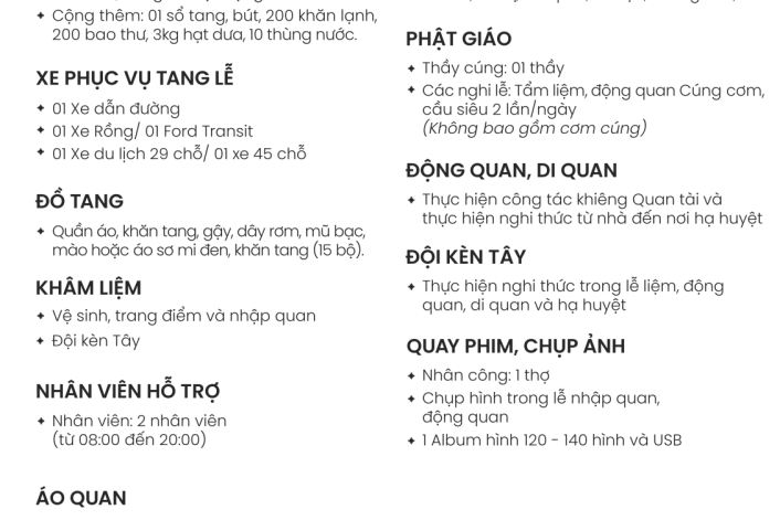AT - PHẬT GIÁO - GÓI THEO NHU CẦU