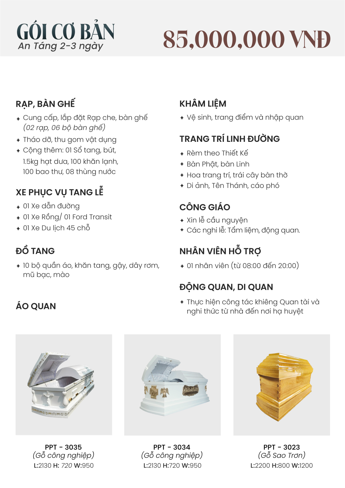 AT - CÔNG GIÁO - GÓI CƠ BẢN